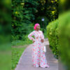 Luxury Raffy Floral Dress front view